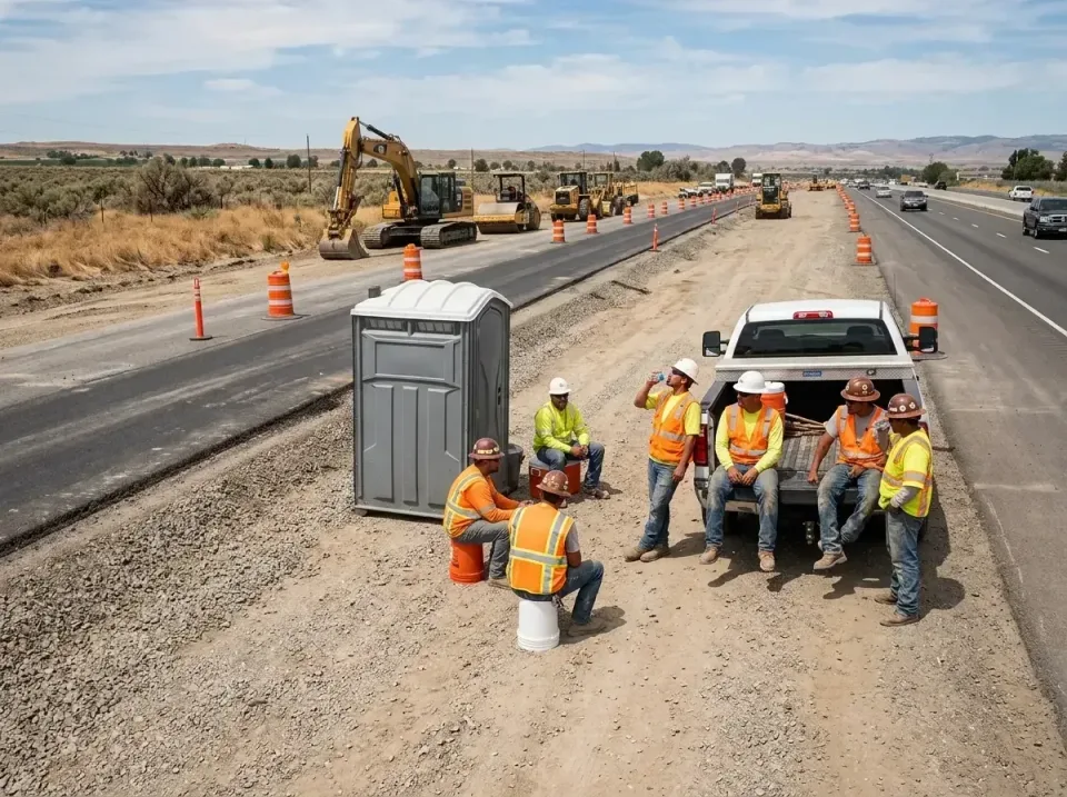 highway-road-construction-crew-007 — frequently asked questions, Porta Potty and Restroom Rentals in Aztec, NM
